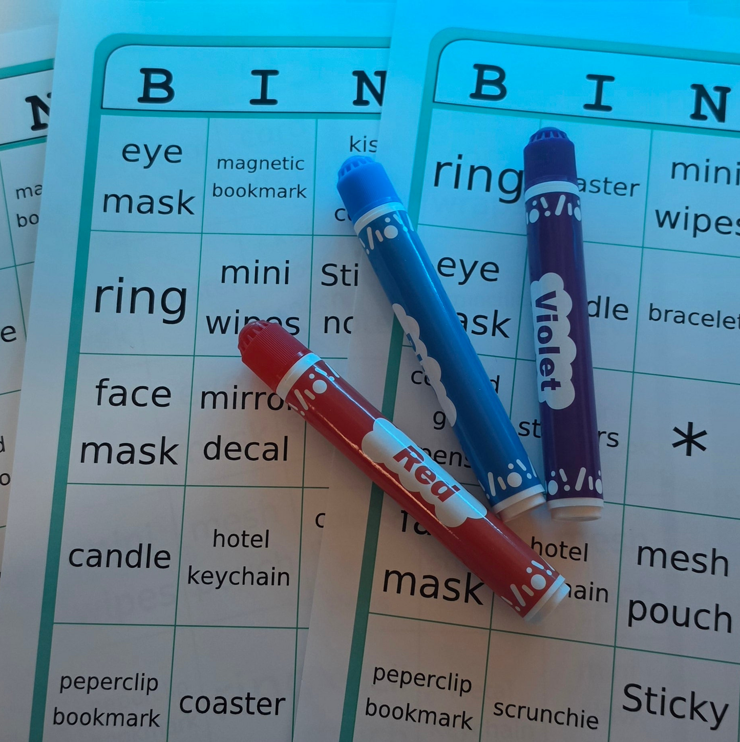 Additional Bingo Card