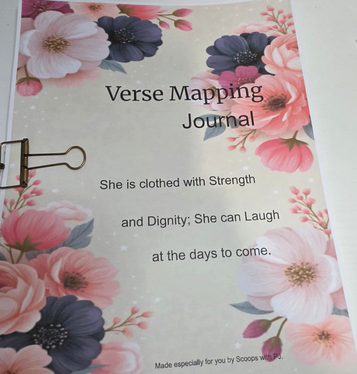 Verse Mapping Journal